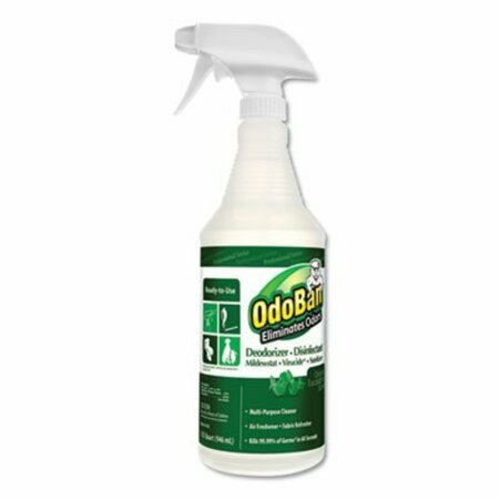 CLEAN CONTROL OdoBan, RTU ODOR ELIMINATOR AND DISINFECTANT, EUCALYPTUS SCENT, 32 OZ SPRAY BOTTLE 910062QC12